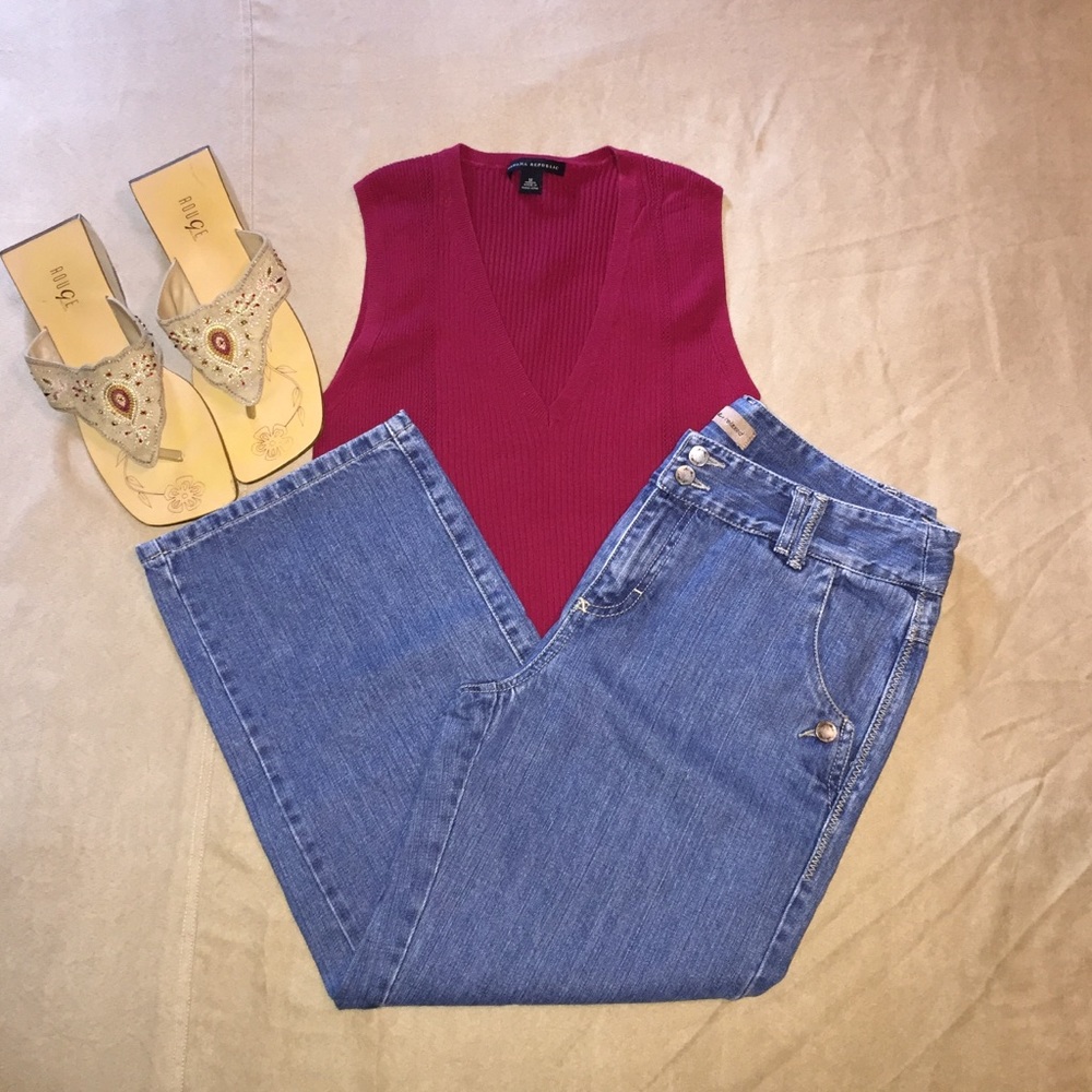 I.E. Capri Jeans Sz 8